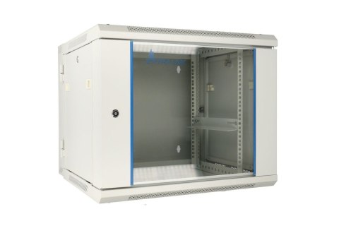 Szafka wisząca rack 9U 600x600 szara dwusekcyjna Szafka wisząca rack 9U 600x600 szara dwusekcyjna