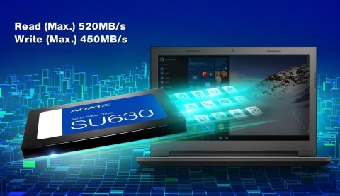 Dysk SSD Ultimate SU630 480GB 2.5 S3 3D QLC Retail Dysk SSD Ultimate SU630 480GB 2.5 S3 3D QLC Retail