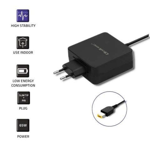 Zasilacz do Lenovo 65W | 20V | 3.25A | slim tip+pin Zasilacz do Lenovo 65W | 20V | 3.25A | slim tip+pin