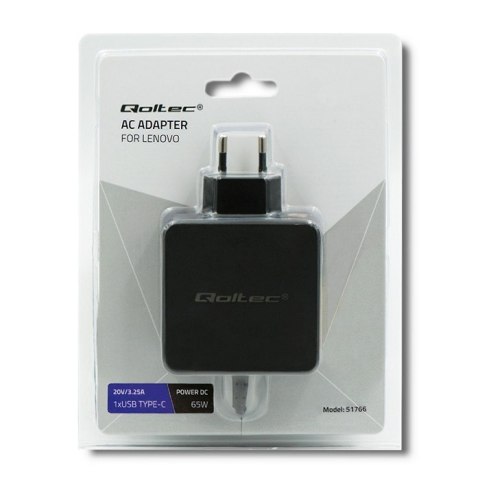 Zasilacz do Lenovo 65W | 20V | 3.25A | slim tip+pin Zasilacz do Lenovo 65W | 20V | 3.25A | slim tip+pin