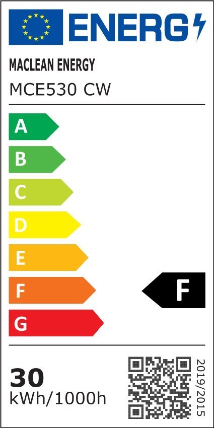Naświetlacz Led Slim 30 W 2400lm MCE530 CW Naświetlacz Led Slim 30 W 2400lm MCE530 CW