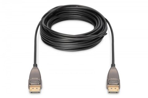 Kabel połączeniowy hybrydowy AOC DisplayPort 1.4 8K/60Hz UHD DP/DP M/M 15m Czarny Kabel połączeniowy hybrydowy AOC DisplayPort 1.4 8K/60Hz UHD DP/DP M/M 15m Czarny