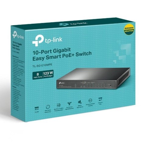 Switch SG1210MPE Smart 8GE PoE+ 1GE 1SFP Switch SG1210MPE Smart 8GE PoE+ 1GE 1SFP