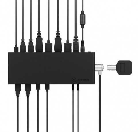 Stacja dokująca IB-DK2245AC 13w1, 2xDP,2xHDI,USB, LAN, USB-C, PD do 60W Stacja dokująca IB-DK2245AC 13w1, 2xDP,2xHDI,USB, LAN, USB-C, PD do 60W