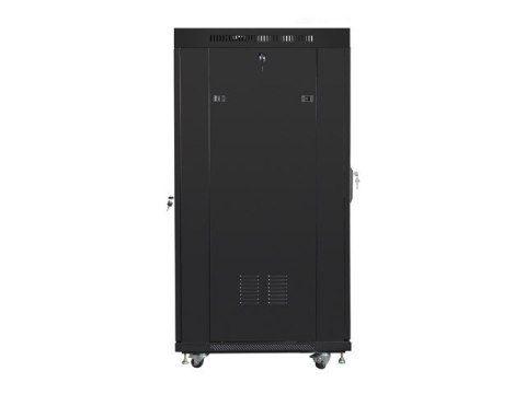 Szafa instalacyjna RACK stojąca 19 15U 800X1000 czarna drzwi perforowane LCD( FLAT PACK) Szafa instalacyjna RACK stojąca 19 15U 800X1000 czarna drzwi perforowane LCD( FLAT PACK)