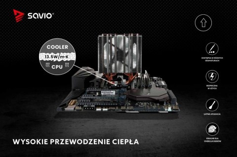 Glacier Pasta termoprzewodząca 13.5 W/mK 2g TG-03 Glacier Pasta termoprzewodząca 13.5 W/mK 2g TG-03