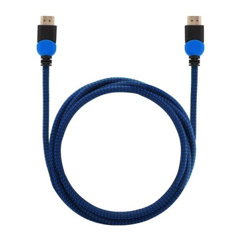 Kabel HDMI 2.0 niebiesko-czarny 3m, GCL-05 Kabel HDMI 2.0 niebiesko-czarny 3m, GCL-05
