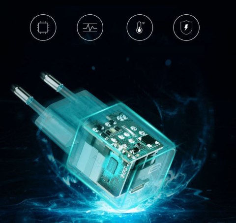 PA-B1 Black Omnia Mini Ładowarka sieciowa 1xUSB-C Power Delivery 20W 3A PA-B1 Black Omnia Mini Ładowarka sieciowa 1xUSB-C Power Delivery 20W 3A