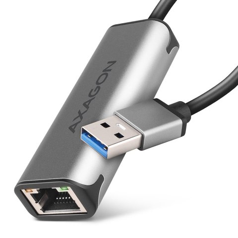 ADE-25R Karta sieciowa 2.5 Gigabit Ethernet, Realtek 8156, USB-A 3.2 Gen 1, automatyczna instalacja, szara ADE-25R Karta sieciowa 2.5 Gigabit Ethernet, Realtek 8156, USB-A 3.2 Gen 1, automatyczna instalacja, szara