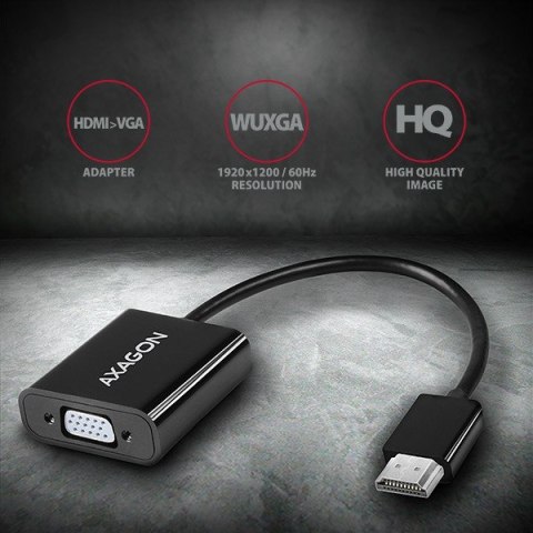 RVH-VGAN Adapter aktywny HDMI -> VGA FullHD, wyjście audio, micro USB złącze zasilania RVH-VGAN Adapter aktywny HDMI -> VGA FullHD, wyjście audio, micro USB złącze zasilania