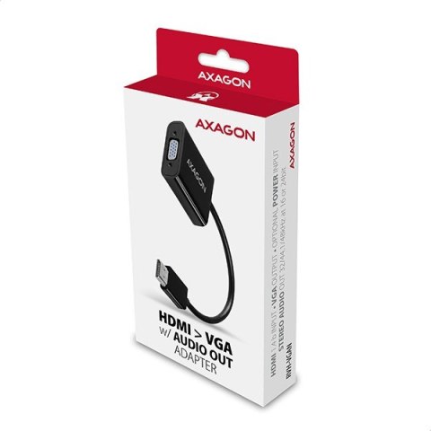 RVH-VGAN Adapter aktywny HDMI -> VGA FullHD, wyjście audio, micro USB złącze zasilania RVH-VGAN Adapter aktywny HDMI -> VGA FullHD, wyjście audio, micro USB złącze zasilania