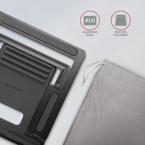 STND-L Podstawa do laptopów aluminiowa 10-16", 4 regulowane kąty nachylenia STND-L Podstawa do laptopów aluminiowa 10-16", 4 regulowane kąty nachylenia