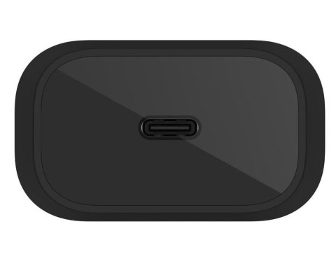 Ładowarka sieciowa 25W USB-C PD 3.0 PPS czarna Ładowarka sieciowa 25W USB-C PD 3.0 PPS czarna