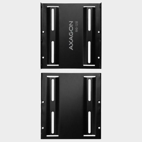 RHD-125B Ramka metalowa do montażu 1x 2.5" HDD w pozycji 3.5" Czarna RHD-125B Ramka metalowa do montażu 1x 2.5" HDD w pozycji 3.5" Czarna