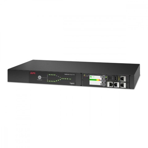 Przełącznik AP4421A Rack ATS, 230V, 10A, C14 in, (12) C13 out Przełącznik AP4421A Rack ATS, 230V, 10A, C14 in, (12) C13 out