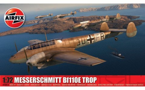 Model plastikowy Messerschmitt Bf 110E/E-2 Trop 1/72 Model plastikowy Messerschmitt Bf 110E/E-2 Trop 1/72