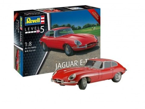 Model plastikowy Samochód Jaguar E Type 1/8 Model plastikowy Samochód Jaguar E Type 1/8