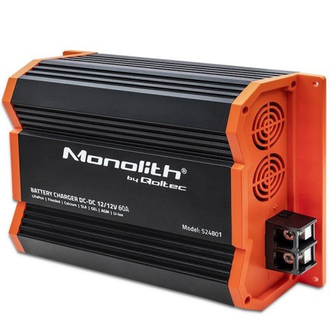 Ładowarka Monolith DC-DC do akumulatorów LiFePO4 AGM 12V-12V | 60A | 720W Ładowarka Monolith DC-DC do akumulatorów LiFePO4 AGM 12V-12V | 60A | 720W