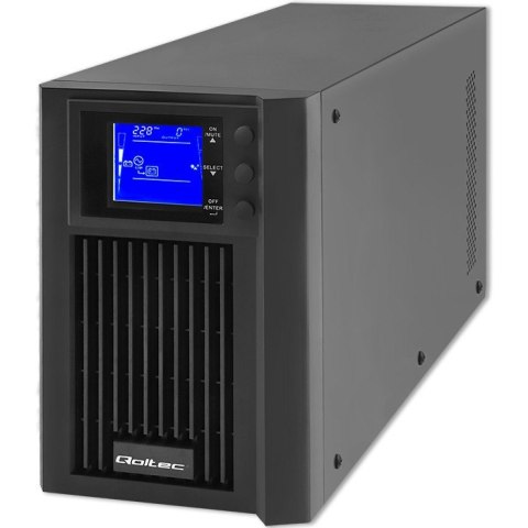 Zasilacz awaryjny UPS | On-line | Pure Sine Wave | 2kVA | 1.6kW |LCD | USB Zasilacz awaryjny UPS | On-line | Pure Sine Wave | 2kVA | 1.6kW |LCD | USB