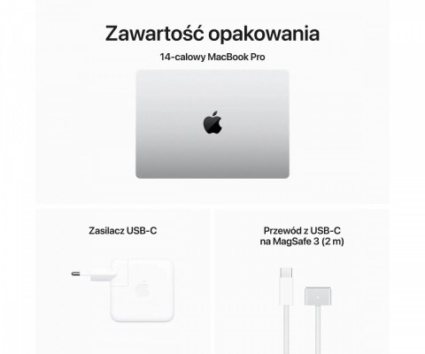 MacBook Pro 14,2 cali: M3 8/10, 8GB, 1TB - Gwiezdna szarość MacBook Pro 14,2 cali: M3 8/10, 8GB, 1TB - Gwiezdna szarość