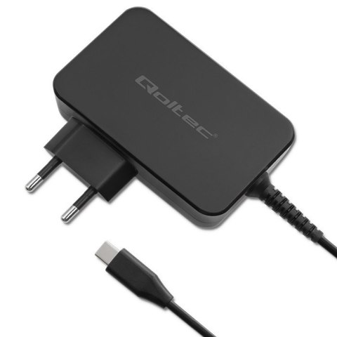 Ładowarka GaN Power Pro | 1xUSB-C | 100W | 5-20V | 3-5A | Czarna Ładowarka GaN Power Pro | 1xUSB-C | 100W | 5-20V | 3-5A | Czarna