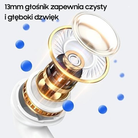 Słuchawki Bluetooth TWS 5.2 NX10 Series Dual microfon czarne Słuchawki Bluetooth TWS 5.2 NX10 Series Dual microfon czarne