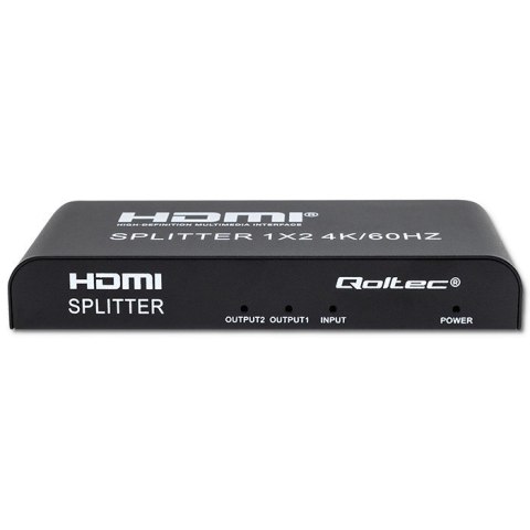 Aktywny rozdzielacz Splitter 2 x HDMI 4K x 2K | 6Gb/s | 60Hz Aktywny rozdzielacz Splitter 2 x HDMI 4K x 2K | 6Gb/s | 60Hz
