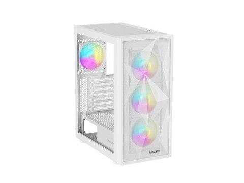 Obudowa Genesis Diaxid 605 ARGB MIDI TOWER USB-C Biała Obudowa Genesis Diaxid 605 ARGB MIDI TOWER USB-C Biała
