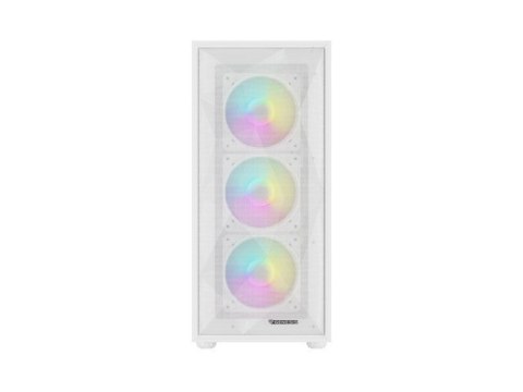 Obudowa Genesis Diaxid 605 ARGB MIDI TOWER USB-C Biała Obudowa Genesis Diaxid 605 ARGB MIDI TOWER USB-C Biała