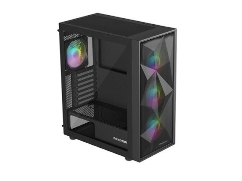 Obudowa Genesis Diaxid 605 ARGB MIDI TOWER USB-C Czarna Obudowa Genesis Diaxid 605 ARGB MIDI TOWER USB-C Czarna