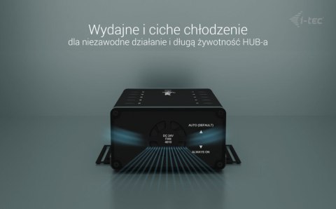 !i-tec USB-C/USB-A Metal Charging + data HUB 15W per port 10x USB-C !i-tec USB-C/USB-A Metal Charging + data HUB 15W per port 10x USB-C