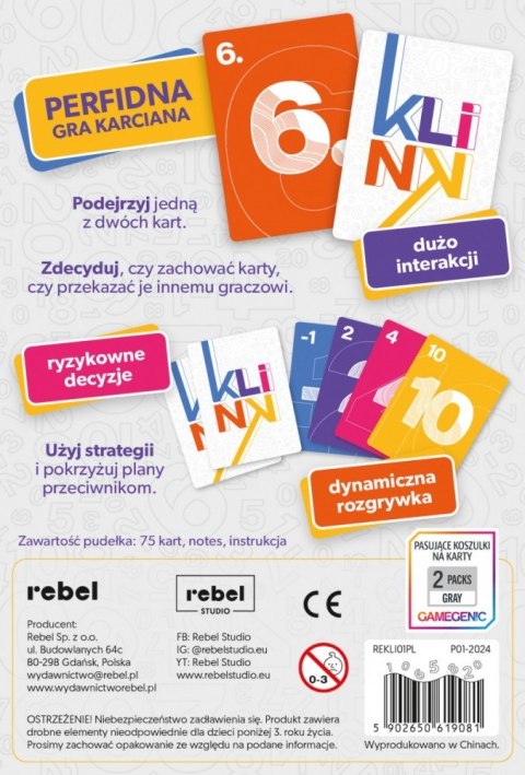 Gra Klink (edycja polska) Gra Klink (edycja polska)