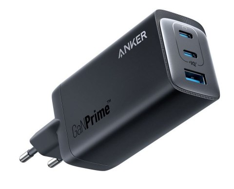 Ładowarka GanPrime 737 120W 2xUSB-C 1xUSB-A Czarna Ładowarka GanPrime 737 120W 2xUSB-C 1xUSB-A Czarna