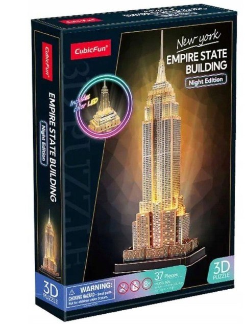 Puzzle 3D 37 elementów Empire State Building Puzzle 3D 37 elementów Empire State Building