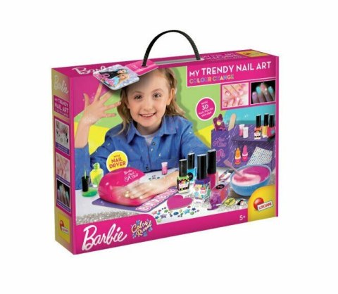 Zestaw Modna lampka do manicure Barbie Zestaw Modna lampka do manicure Barbie