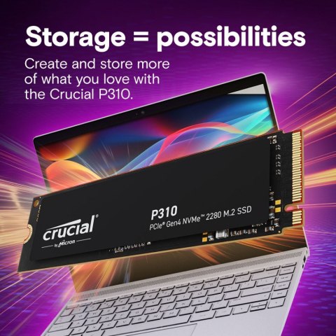 Dysk SSD P310 2TB M.2 NVMe PCIe 4.0 2280 7100/6000 Dysk SSD P310 2TB M.2 NVMe PCIe 4.0 2280 7100/6000