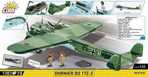 Klocki Dornier Do 17Z-2 1383 Klocki Dornier Do 17Z-2 1383