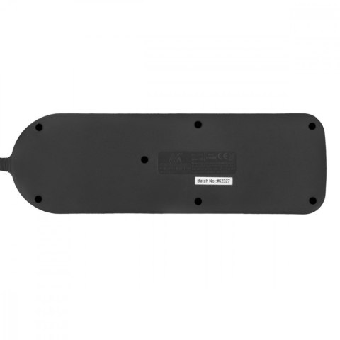 Przedłużacz 1,5m 250VAC 10A 4 gniazda MCE508 B Port USB-C Quick charge 2.0 IP20 Przedłużacz 1,5m 250VAC 10A 4 gniazda MCE508 B Port USB-C Quick charge 2.0 IP20