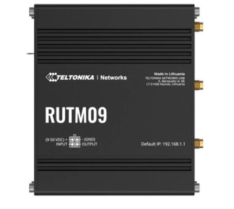 Router LTE RUTM09 (Cat6),2xSIM,1xWAN,3xLAN, 4xGbE,GNSS Router LTE RUTM09 (Cat6),2xSIM,1xWAN,3xLAN, 4xGbE,GNSS