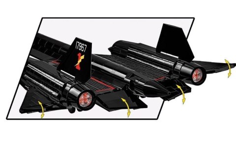 Klocki Samolot Lockheed SR-71 1374 elementów Klocki Samolot Lockheed SR-71 1374 elementów