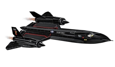 Klocki Samolot Lockheed SR-71 1374 elementów Klocki Samolot Lockheed SR-71 1374 elementów