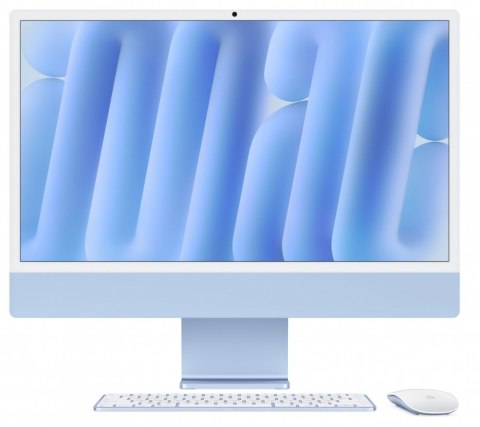 IMac 24 cale: M4 10/10, 16GB, 512GB SSD - Niebieski IMac 24 cale: M4 10/10, 16GB, 512GB SSD - Niebieski