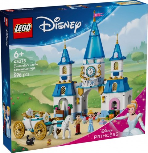 Klocki Disney 43275 Zamek Kopciuszka i kareta Klocki Disney 43275 Zamek Kopciuszka i kareta