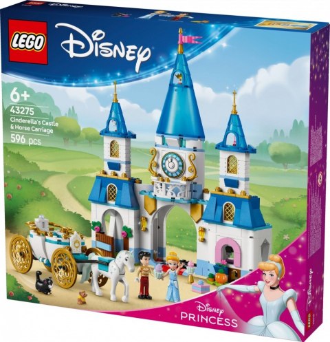 Klocki Disney 43275 Zamek Kopciuszka i kareta Klocki Disney 43275 Zamek Kopciuszka i kareta