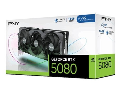 Karta graficzna GeForce RTX5080 OC 3F 16GB 256-bit 960GB/s Karta graficzna GeForce RTX5080 OC 3F 16GB 256-bit 960GB/s
