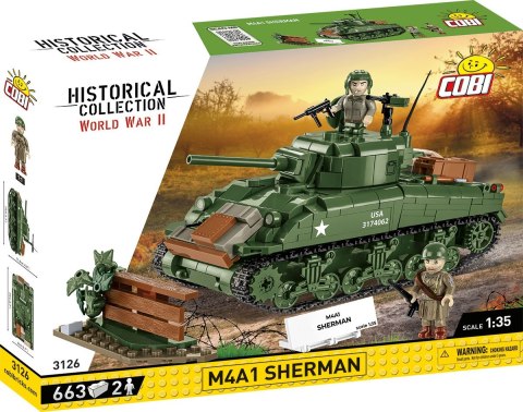 Klocki M4A1 Sherman 663 klocki Klocki M4A1 Sherman 663 klocki
