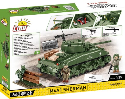Klocki M4A1 Sherman 663 klocki Klocki M4A1 Sherman 663 klocki