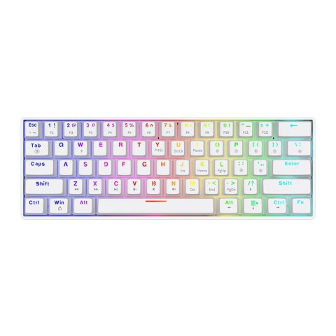 Klawiatura mechaniczna WHITEOUT X2 OUTEMU Peach Silent, Hot Swap Klawiatura mechaniczna WHITEOUT X2 OUTEMU Peach Silent, Hot Swap