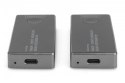 Przedłużacz/Extender USB-C - HDMI bezprzewodowy 30m UHD 4K30Hz audio (zestaw)