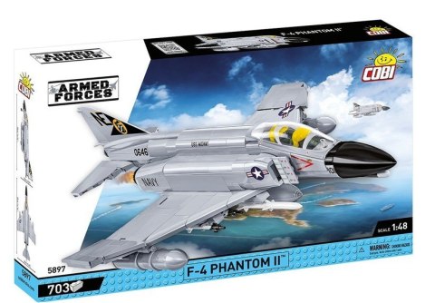 Klocki Armed Force F-4 Phantom II 703 elementów Klocki Armed Force F-4 Phantom II 703 elementów